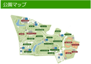 ドッグラン 青葉の森公園マップ